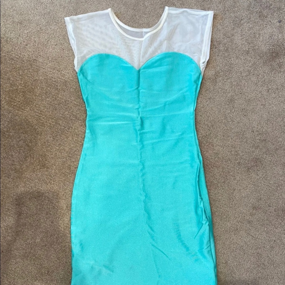 American Apparel Mesh Bodycon Dress